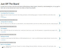 Tablet Screenshot of justofftheboard.blogspot.com