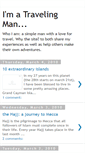 Mobile Screenshot of imatravelingman.blogspot.com