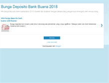 Tablet Screenshot of bunga-deposito-bank-buana.blogspot.com