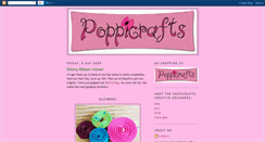 Desktop Screenshot of poppicrafts.blogspot.com