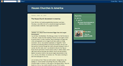 Desktop Screenshot of housechurchesinamerica.blogspot.com