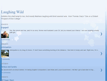 Tablet Screenshot of laughingwild.blogspot.com