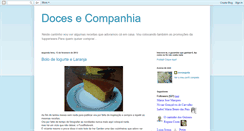 Desktop Screenshot of docesdamoranguita.blogspot.com
