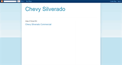 Desktop Screenshot of chevy-silverado-guides.blogspot.com
