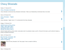 Tablet Screenshot of chevy-silverado-guides.blogspot.com