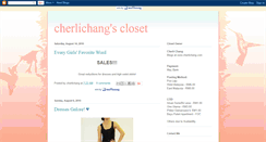 Desktop Screenshot of cherlichang-closet.blogspot.com