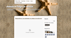 Desktop Screenshot of extinsiondeanimales.blogspot.com