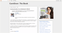 Desktop Screenshot of caregiverthebook.blogspot.com