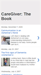 Mobile Screenshot of caregiverthebook.blogspot.com