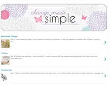 Tablet Screenshot of changemadesimplek.blogspot.com