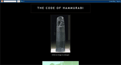 Desktop Screenshot of hammurabi-codex.blogspot.com