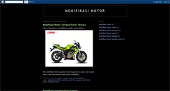 Desktop Screenshot of modifikasimotor-234.blogspot.com