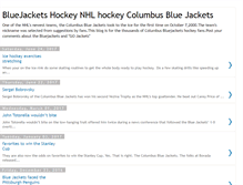 Tablet Screenshot of colsbluejackets.blogspot.com