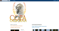 Desktop Screenshot of copacalifornia.blogspot.com