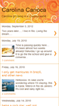 Mobile Screenshot of carolinacarioca.blogspot.com