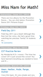 Mobile Screenshot of missnamformath.blogspot.com