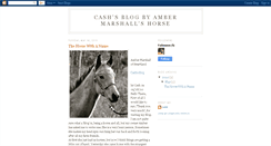 Desktop Screenshot of ambermarshallshorsecash.blogspot.com