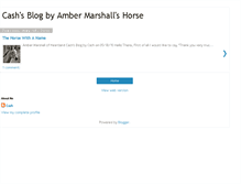 Tablet Screenshot of ambermarshallshorsecash.blogspot.com