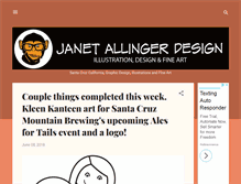 Tablet Screenshot of janetallinger.blogspot.com