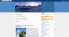 Desktop Screenshot of outdoortech.blogspot.com