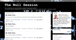 Desktop Screenshot of nullsession.blogspot.com