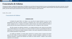 Desktop Screenshot of comentariodegalatassalvacionporgracia.blogspot.com