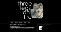 Desktop Screenshot of 3legsonfire.blogspot.com