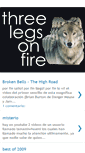 Mobile Screenshot of 3legsonfire.blogspot.com