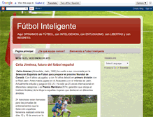 Tablet Screenshot of futbol-inteligente.blogspot.com