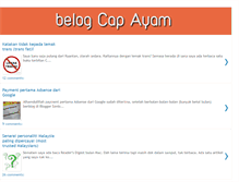 Tablet Screenshot of belogcapayam.blogspot.com