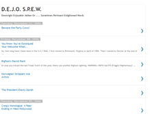 Tablet Screenshot of dejospew.blogspot.com