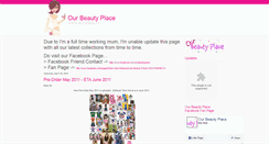 Desktop Screenshot of ourbeautyplace.blogspot.com