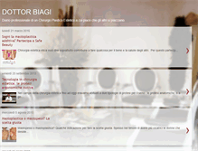 Tablet Screenshot of dottorbiagi.blogspot.com
