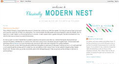 Desktop Screenshot of classicallymodernnest.blogspot.com