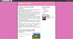 Desktop Screenshot of culturaemcotia.blogspot.com