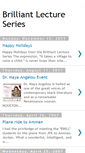 Mobile Screenshot of brilliantlectures.blogspot.com