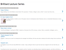 Tablet Screenshot of brilliantlectures.blogspot.com