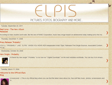 Tablet Screenshot of elpismusic.blogspot.com