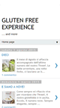 Mobile Screenshot of glutenfreeexperience.blogspot.com