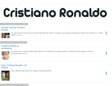 Tablet Screenshot of cristianoronaldo-web.blogspot.com