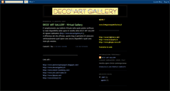 Desktop Screenshot of decoartgallery.blogspot.com