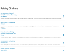 Tablet Screenshot of how-to-raise--chickens.blogspot.com
