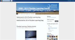 Desktop Screenshot of flexible-learning-course.blogspot.com