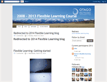 Tablet Screenshot of flexible-learning-course.blogspot.com