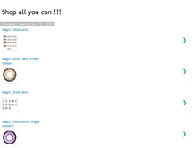 Tablet Screenshot of angle-shopper-lens.blogspot.com