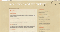 Desktop Screenshot of men-women-and-sex-mistakes.blogspot.com