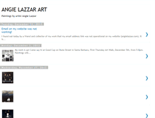 Tablet Screenshot of angielazzar.blogspot.com