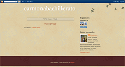 Desktop Screenshot of carmonabachillerato.blogspot.com