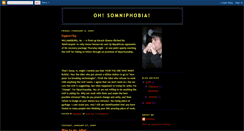 Desktop Screenshot of oh-somniphobia.blogspot.com