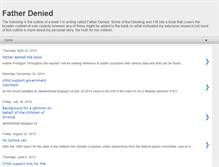 Tablet Screenshot of fatherdenied.blogspot.com